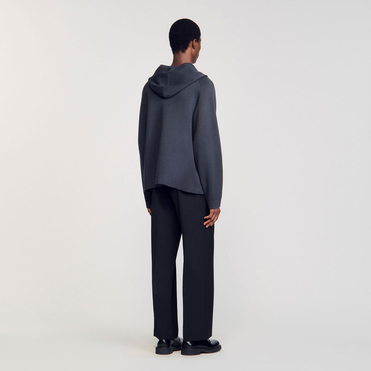 Milano knit hooded cardigan | Sandro