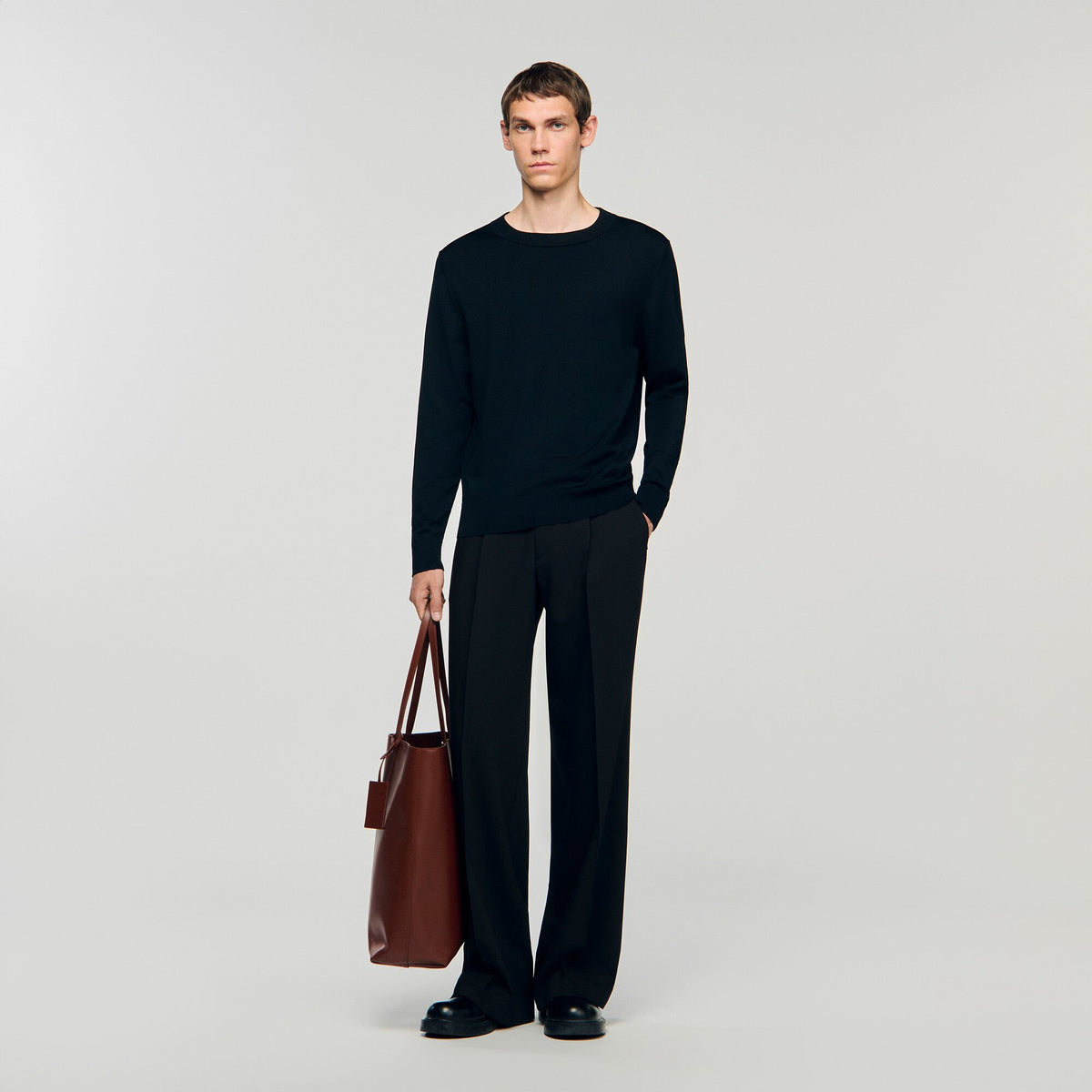 Fine knit sweater | Sandro
