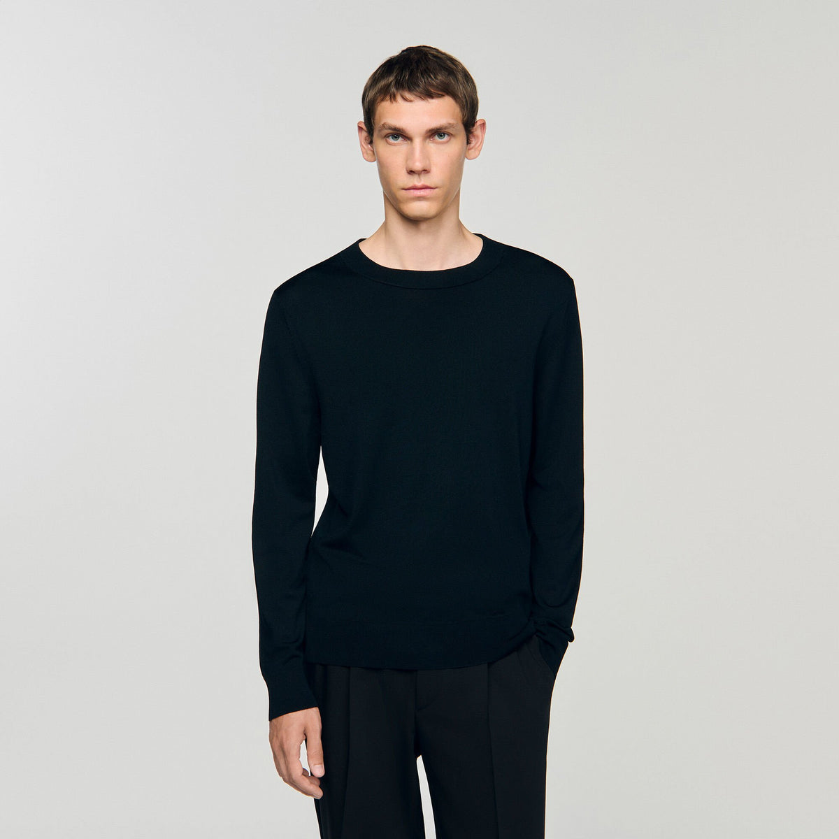 Fine knit sweater | Sandro