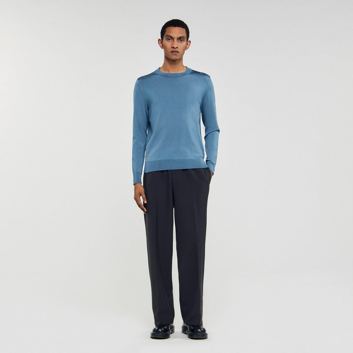 Fine knit sweater | Sandro