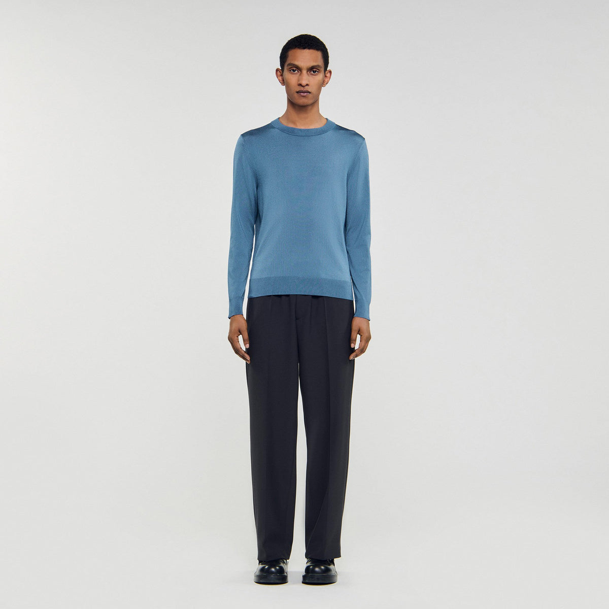 Fine knit sweater | Sandro