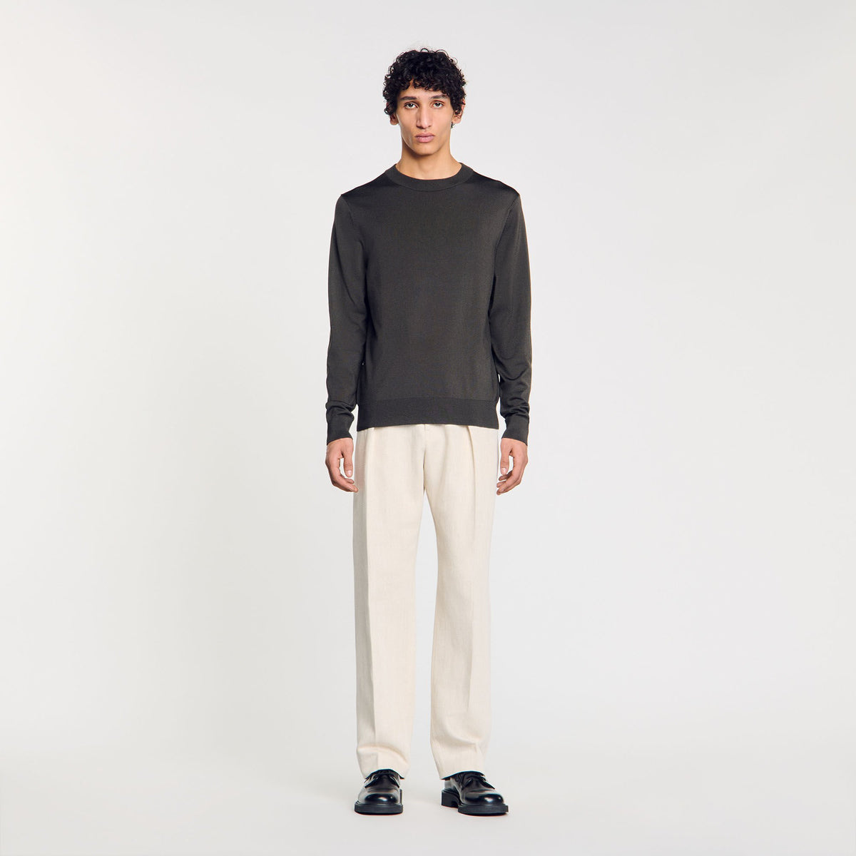 Fine knit sweater | Sandro