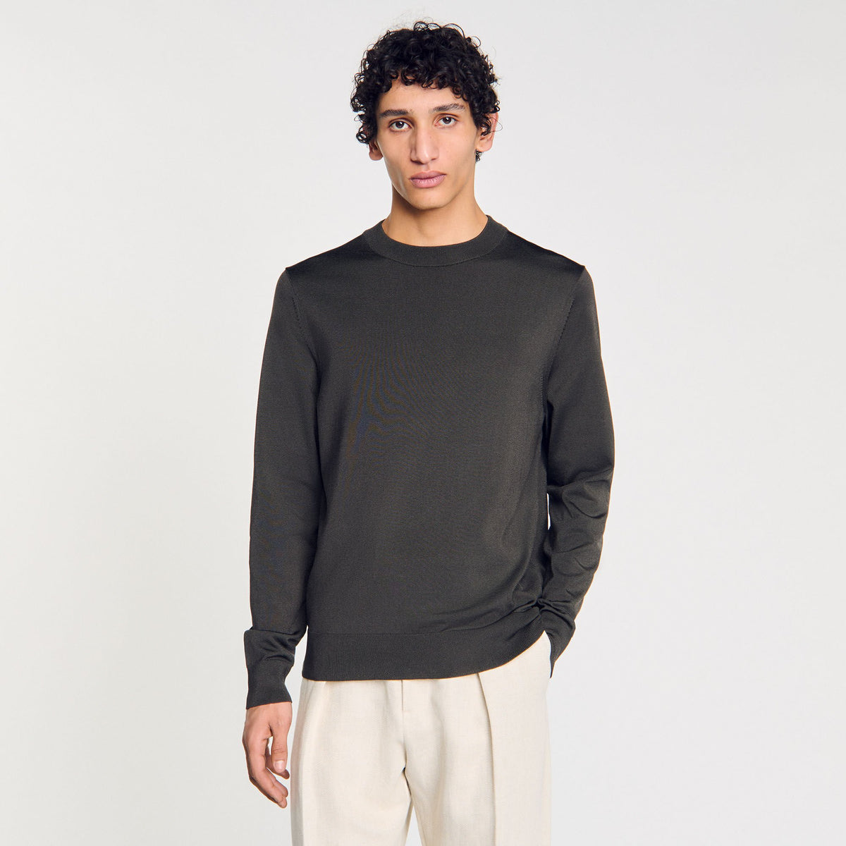 Fine knit sweater | Sandro