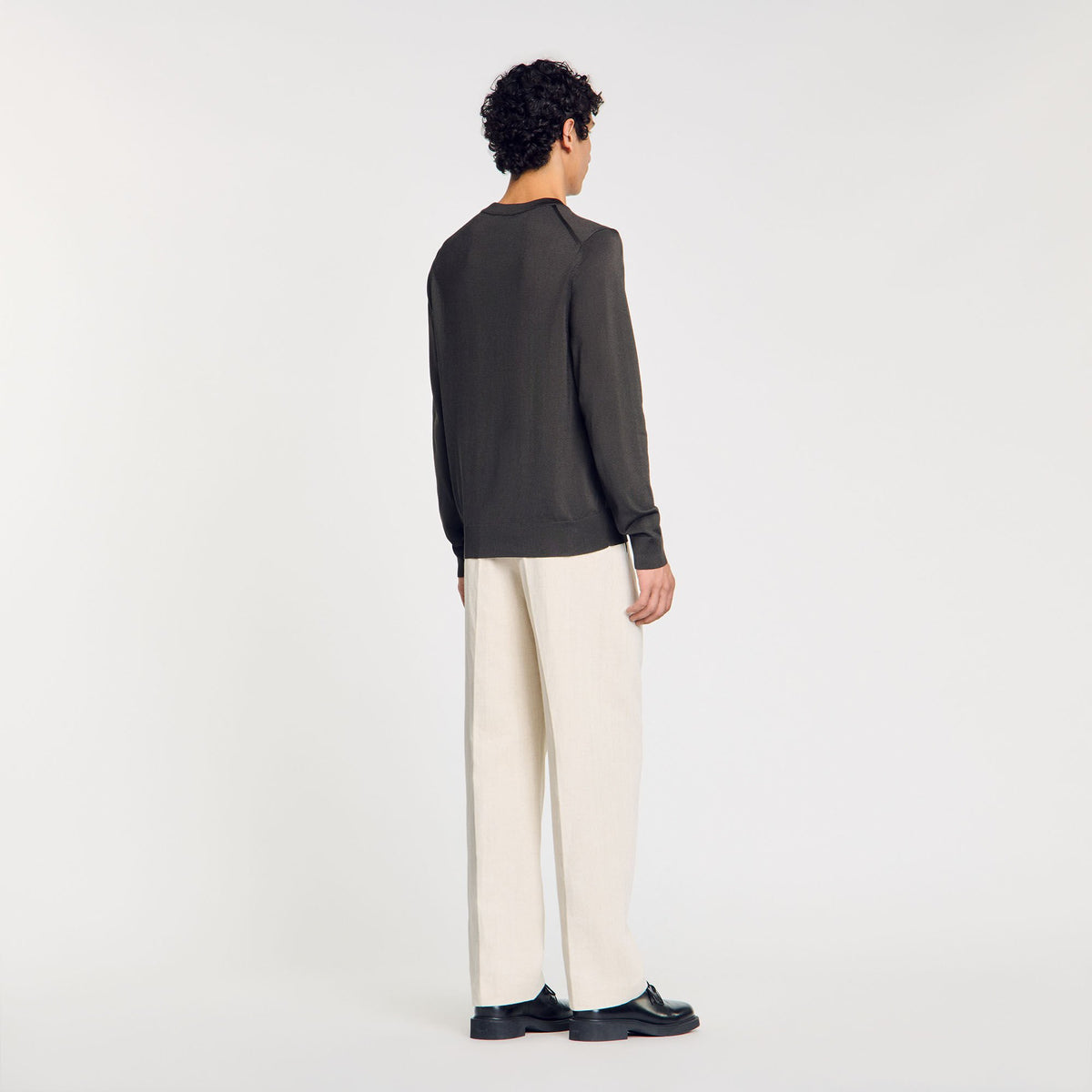 Fine knit sweater | Sandro