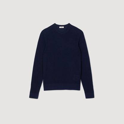 Textured knit sweater | Sandro