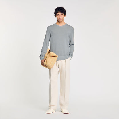 Textured knit sweater | Sandro