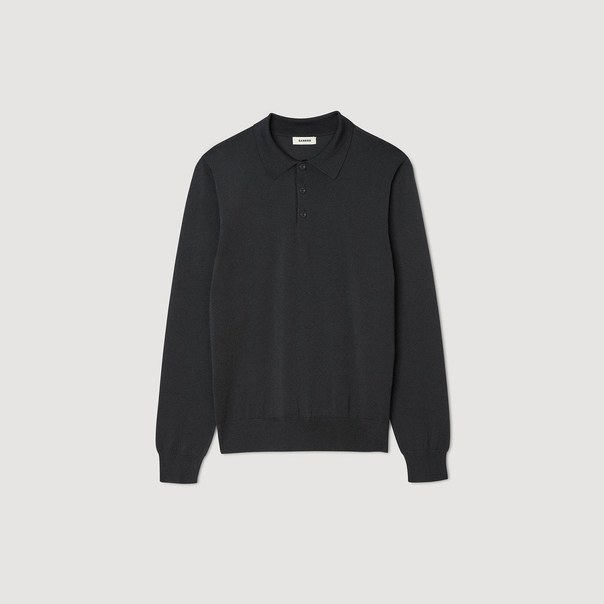 Ribbed polo shirt | Sandro