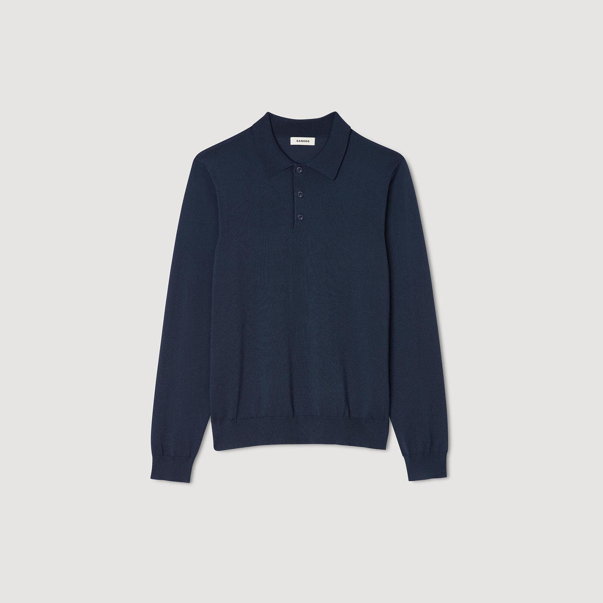 Ribbed polo shirt | Sandro