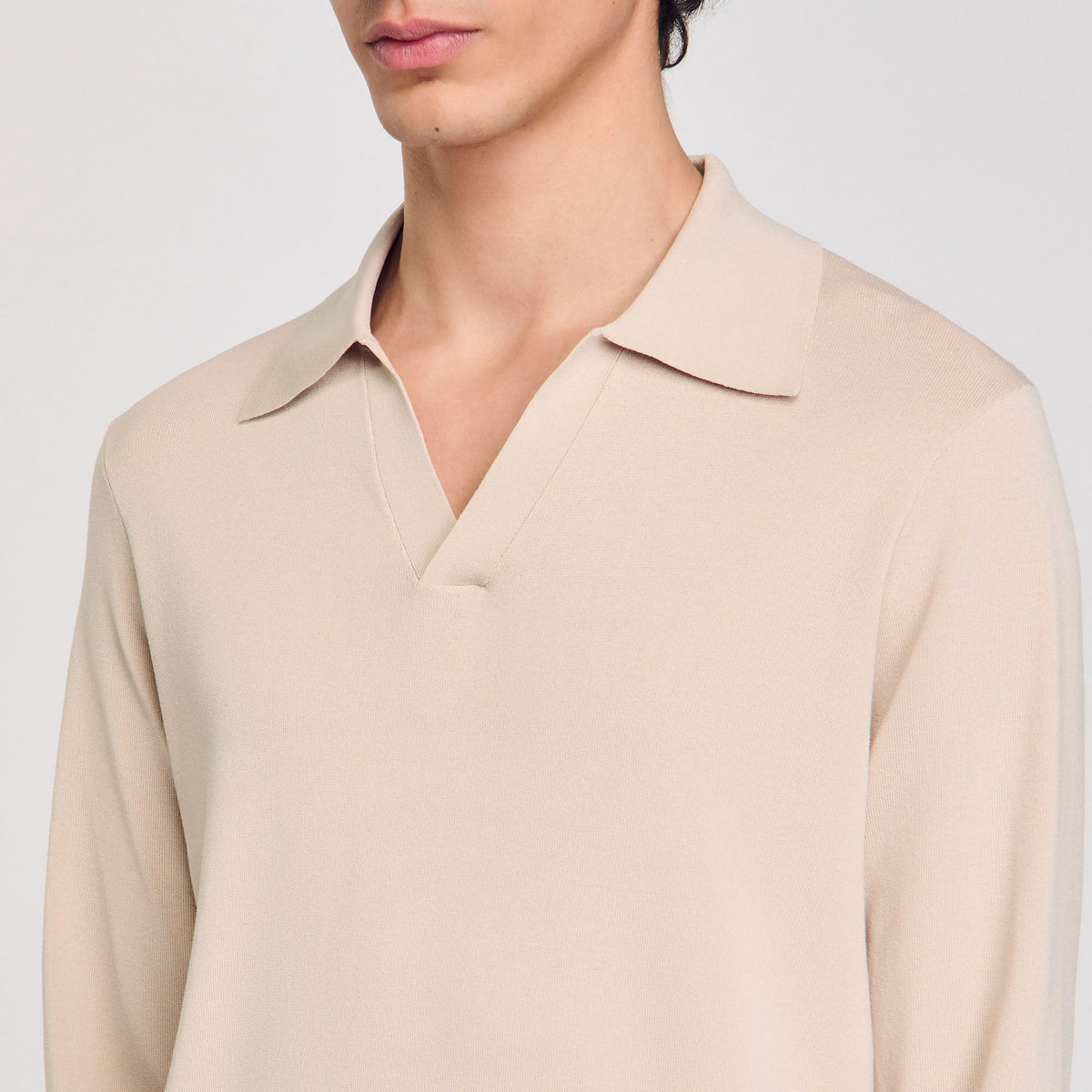 Knit polo shirt | Sandro