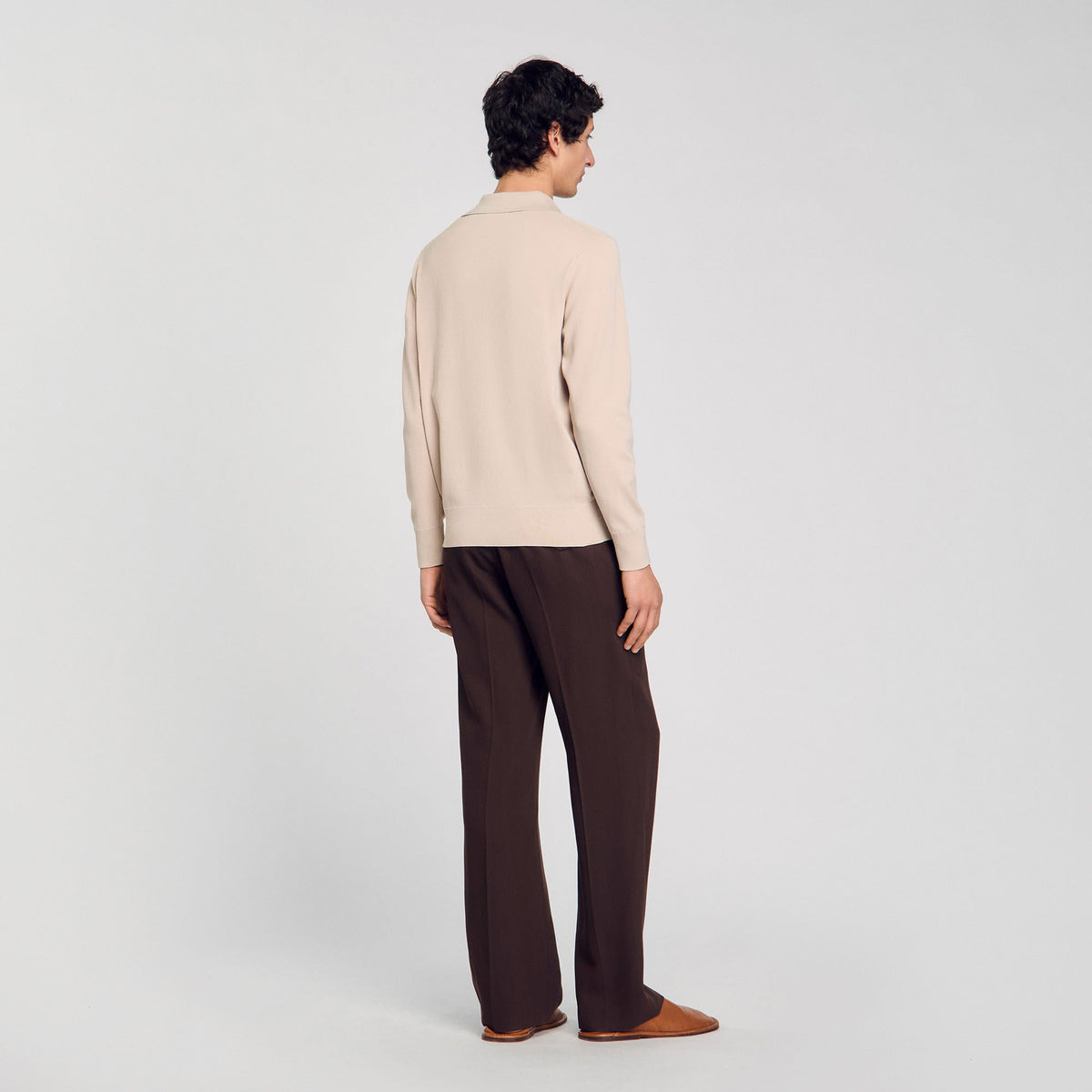 Knit polo shirt | Sandro