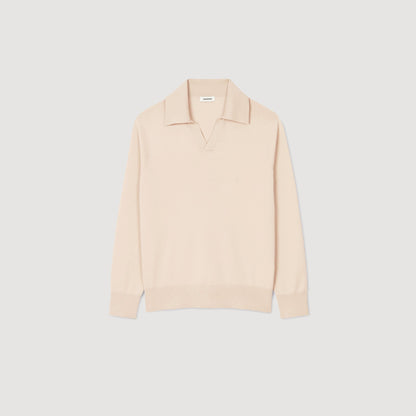 Knit polo shirt | Sandro