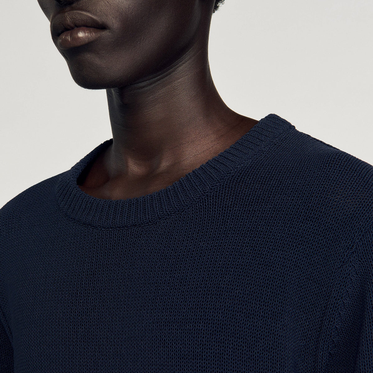 Fine knit T-shirt | Sandro