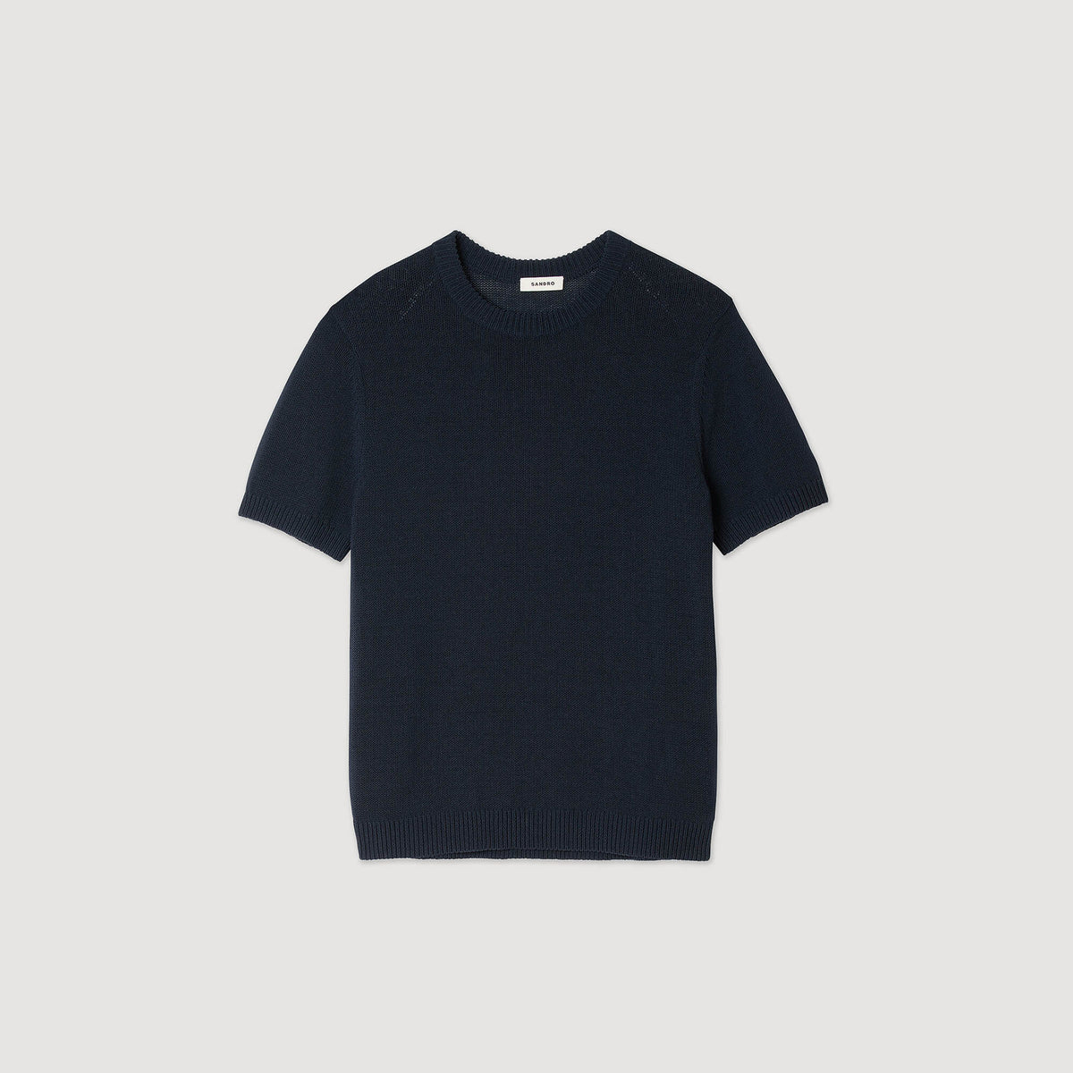 Fine knit T-shirt | Sandro