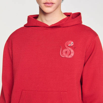 Knit sweatshirt with snake detail | Sandro