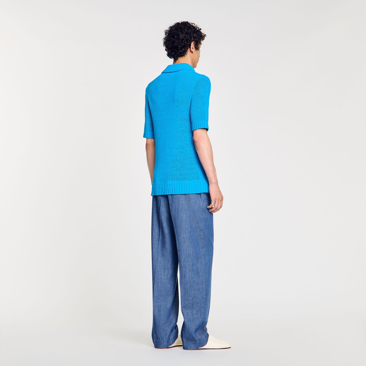 Knit polo shirt | Sandro