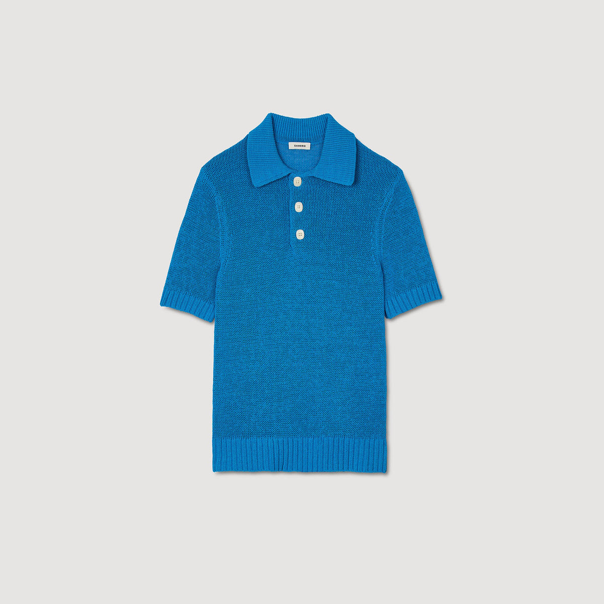 Knit polo shirt | Sandro