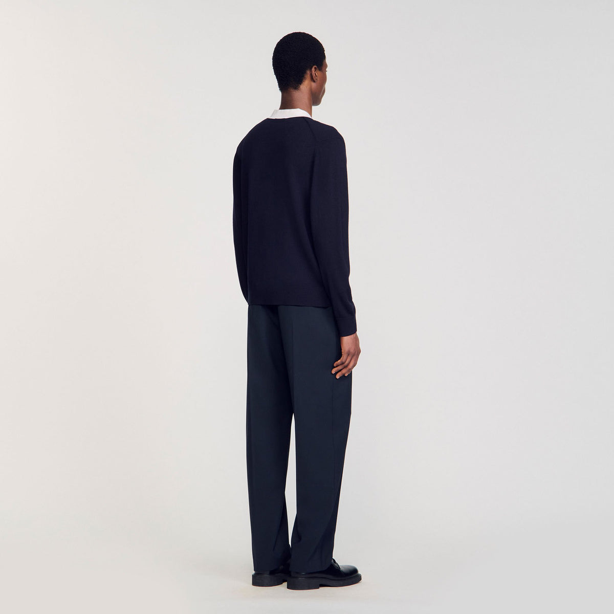 Cardigan with patches | Sandro