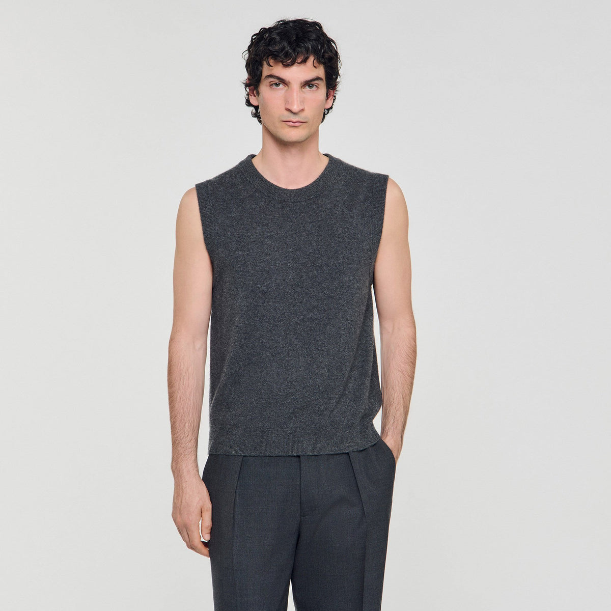 Cashmere sweater vest | Sandro