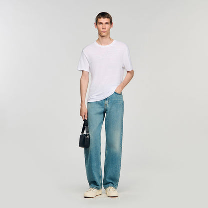 Certified linen T-shirt | Sandro