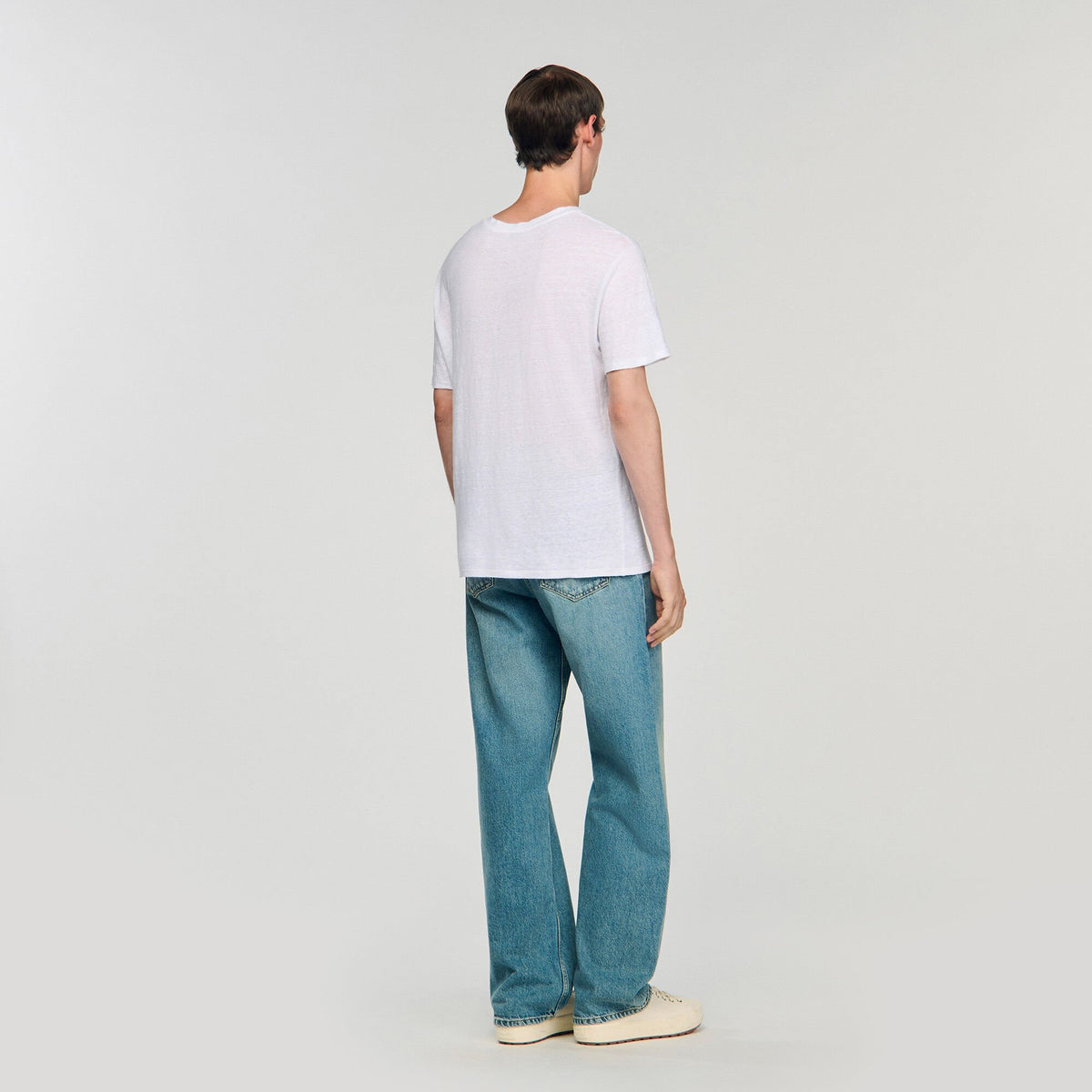 Certified linen T-shirt | Sandro