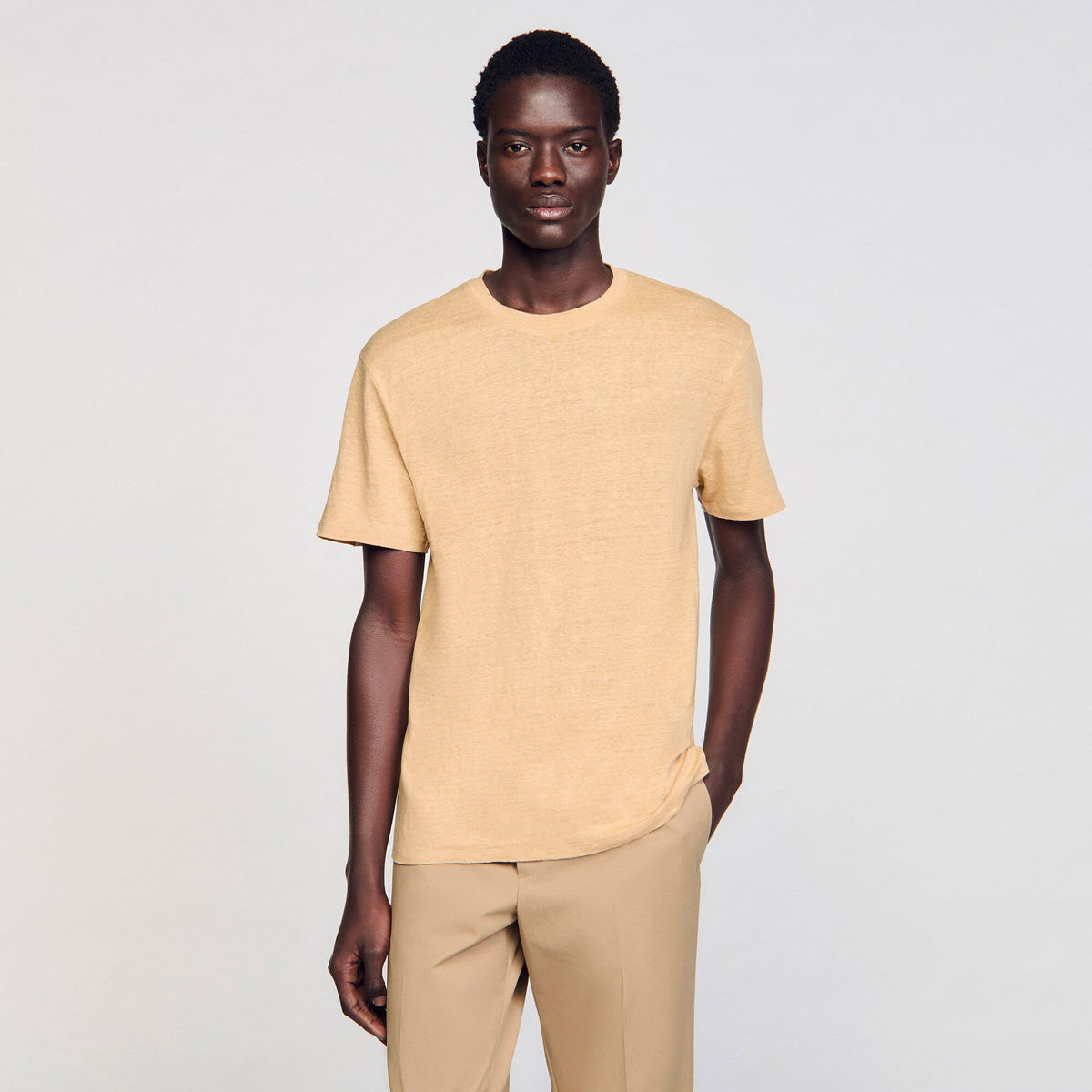 Linen T-shirt | Sandro