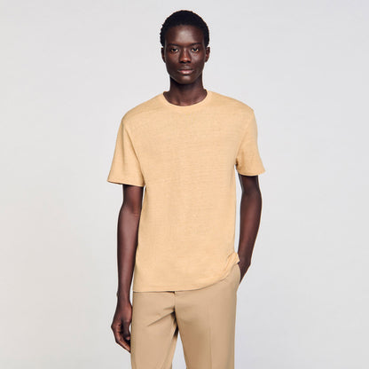 Linen T-shirt | Sandro