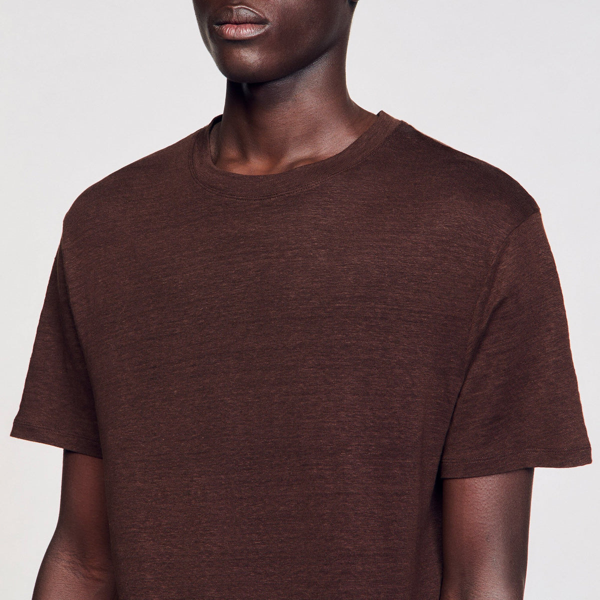 Certified linen T-shirt | Sandro