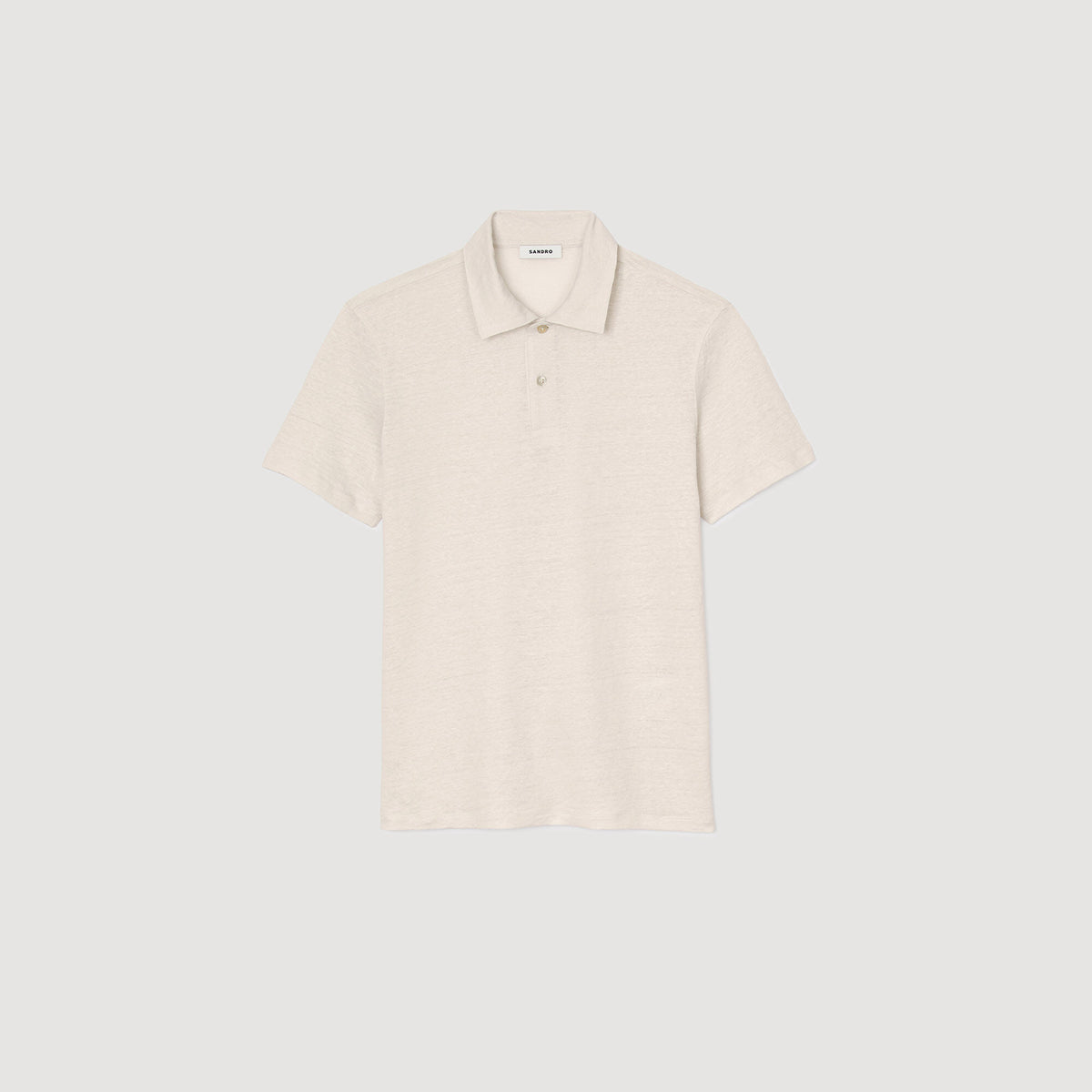 Linen polo shirt | Sandro