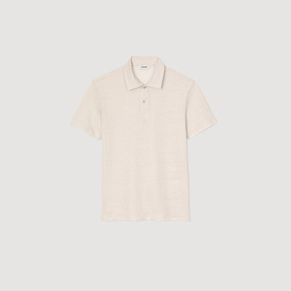 Linen polo shirt | Sandro
