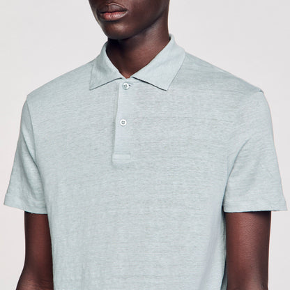 Linen polo shirt | Sandro