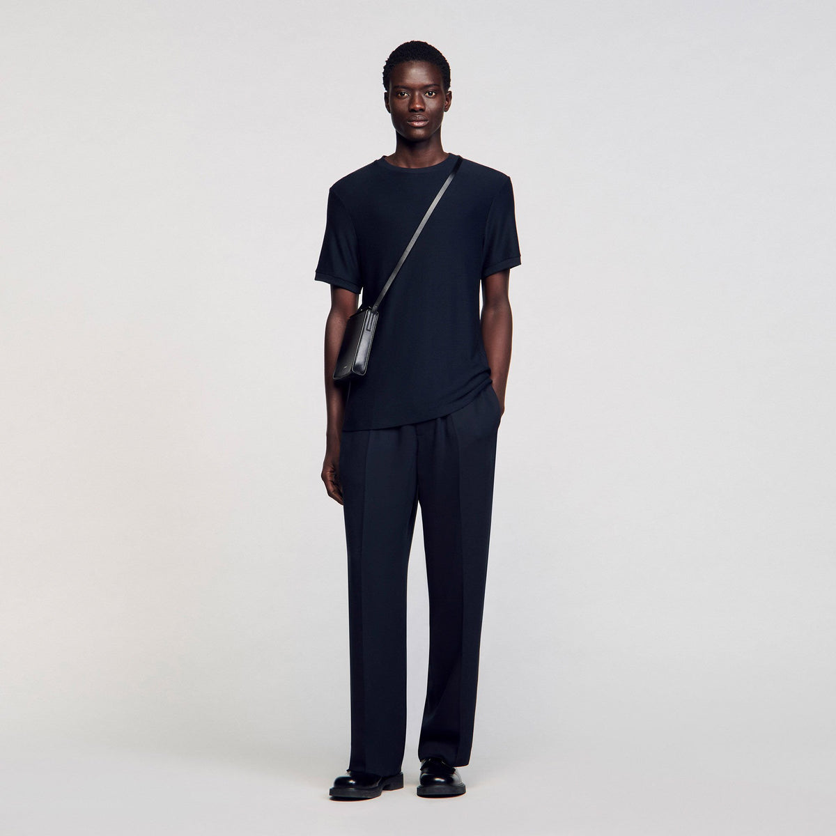 Mock neck T-shirt | Sandro