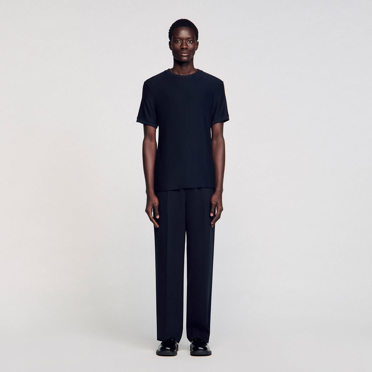 Mock neck T-shirt | Sandro