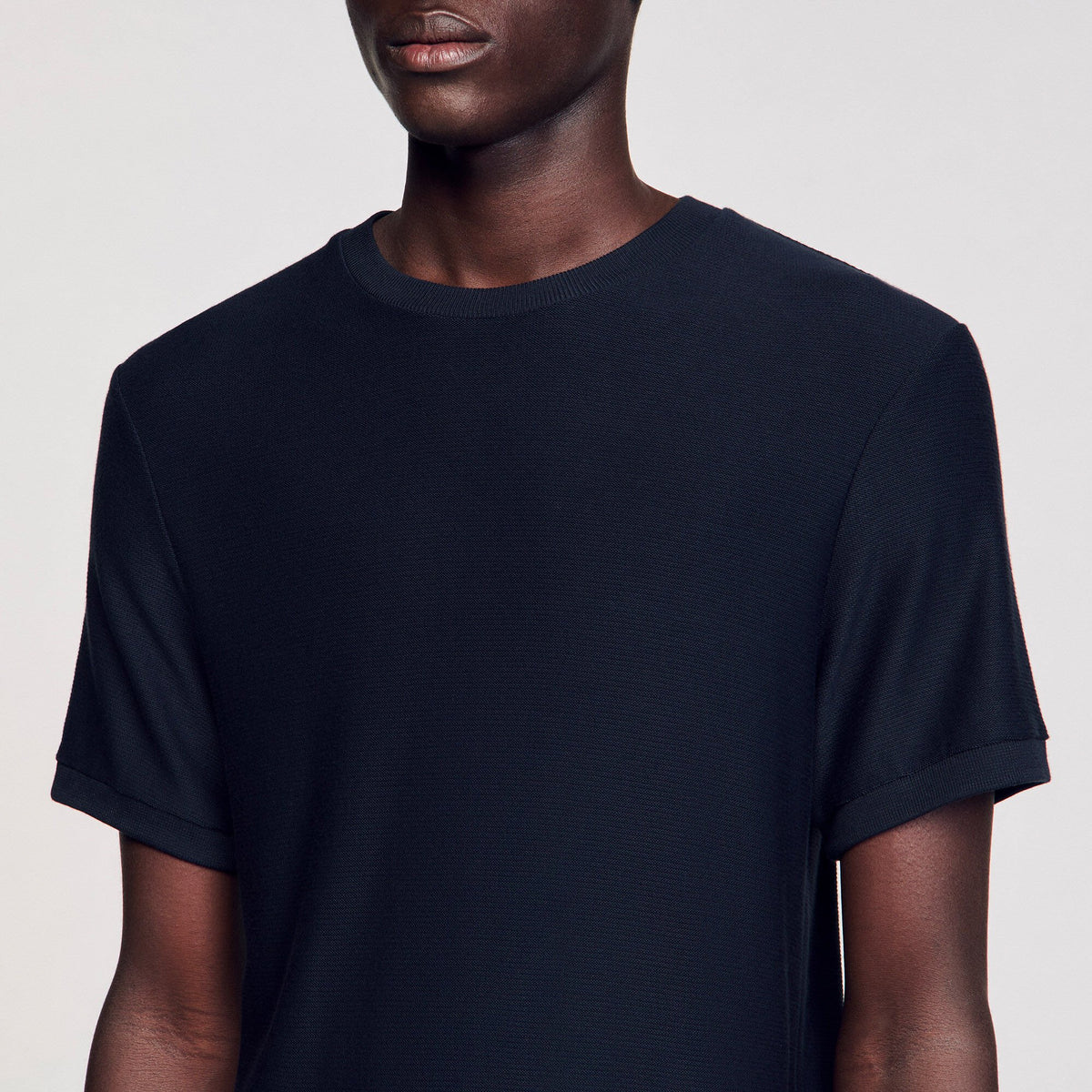 Mock neck T-shirt | Sandro