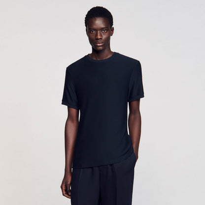 Mock neck T-shirt | Sandro