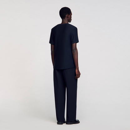 Mock neck T-shirt | Sandro