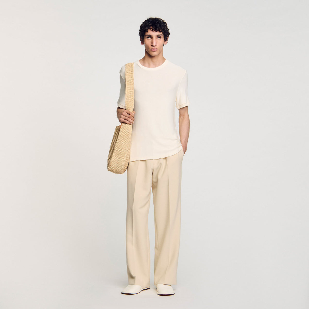 Mock neck T-shirt | Sandro