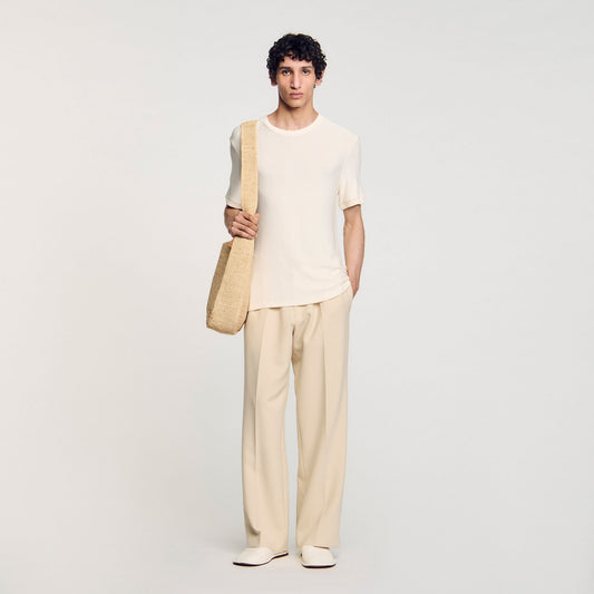 Mock neck T-shirt | Sandro