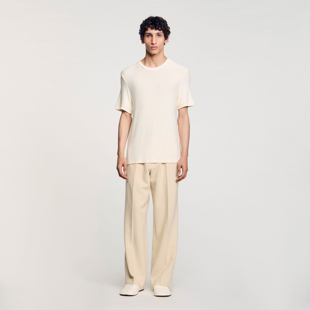 Mock neck T-shirt | Sandro
