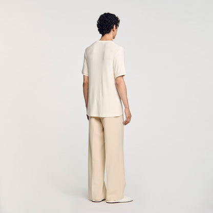 Mock neck T-shirt | Sandro
