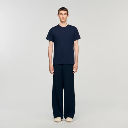 Cotton T-shirt with logo | Sandro