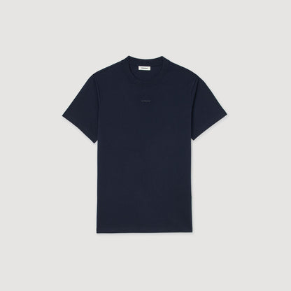 Cotton T-shirt with logo | Sandro