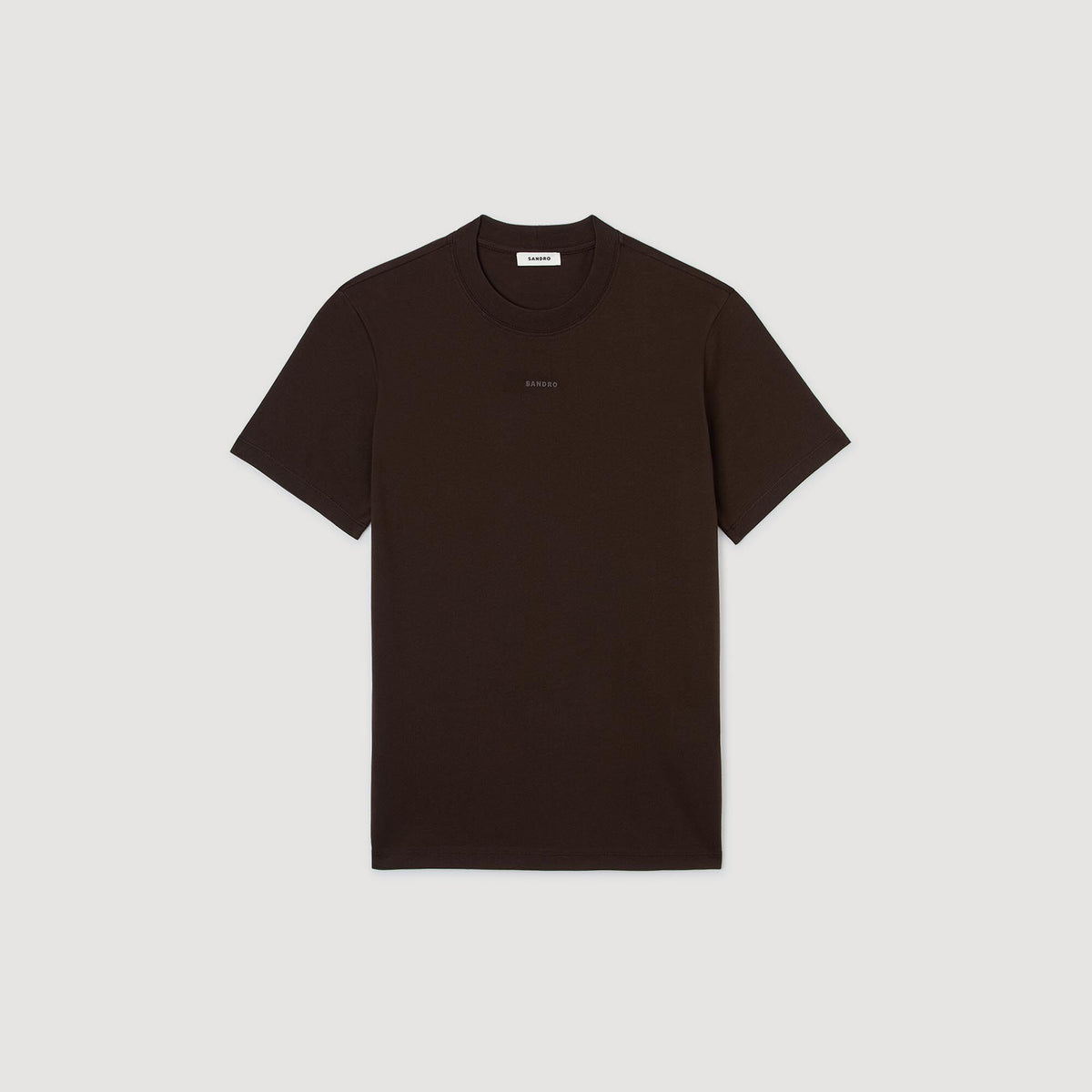 Cotton T-shirt with logo | Sandro