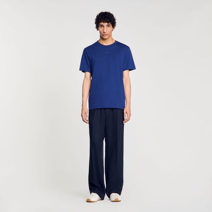 Cotton T-shirt with logo | Sandro