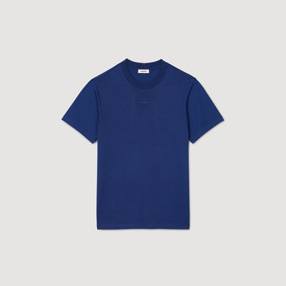 Cotton T-shirt with logo | Sandro