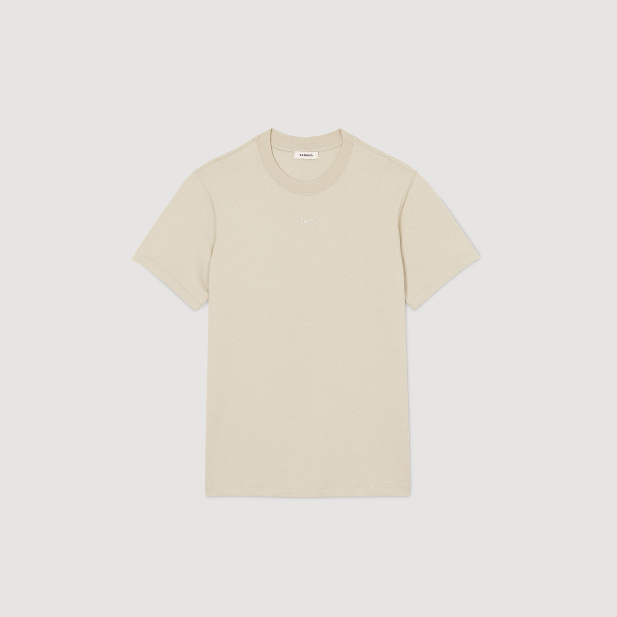 Cotton T-shirt with logo | Sandro