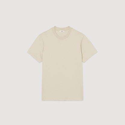 Cotton T-shirt with logo | Sandro