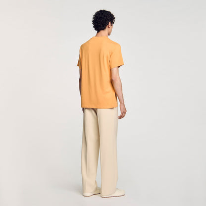 Wave print cotton T-shirt | Sandro