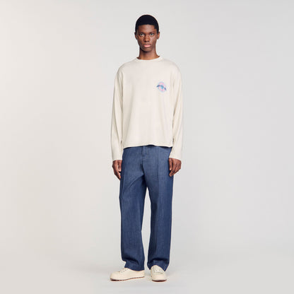 Sun motif T-shirt | Sandro