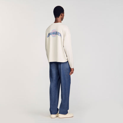Sun motif T-shirt | Sandro