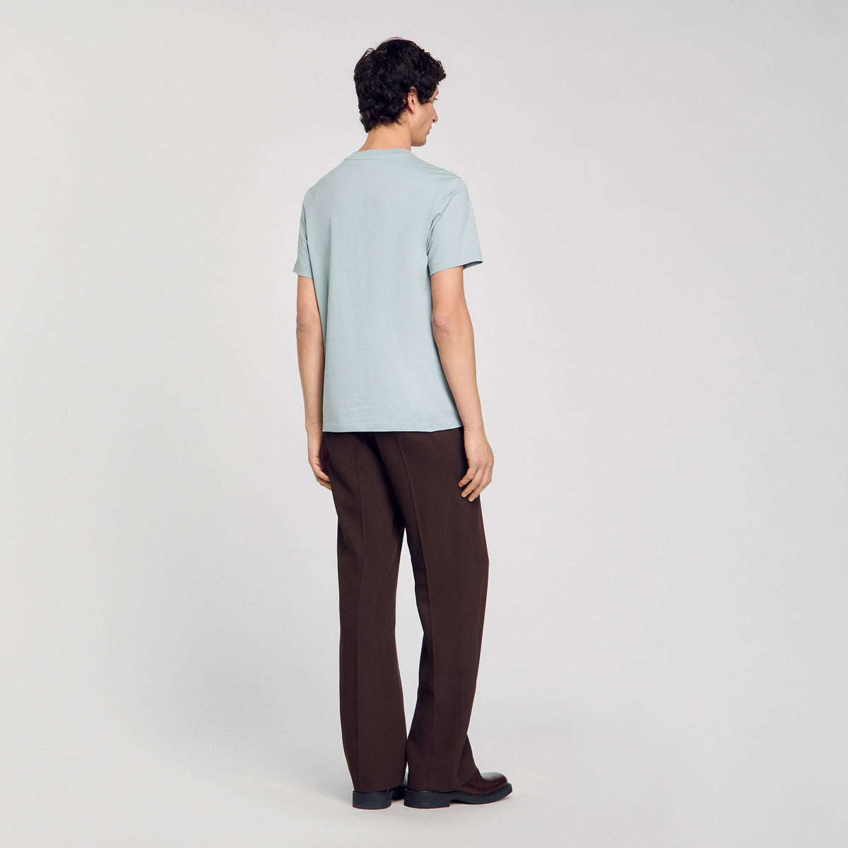 T-shirt with flower detail | Sandro